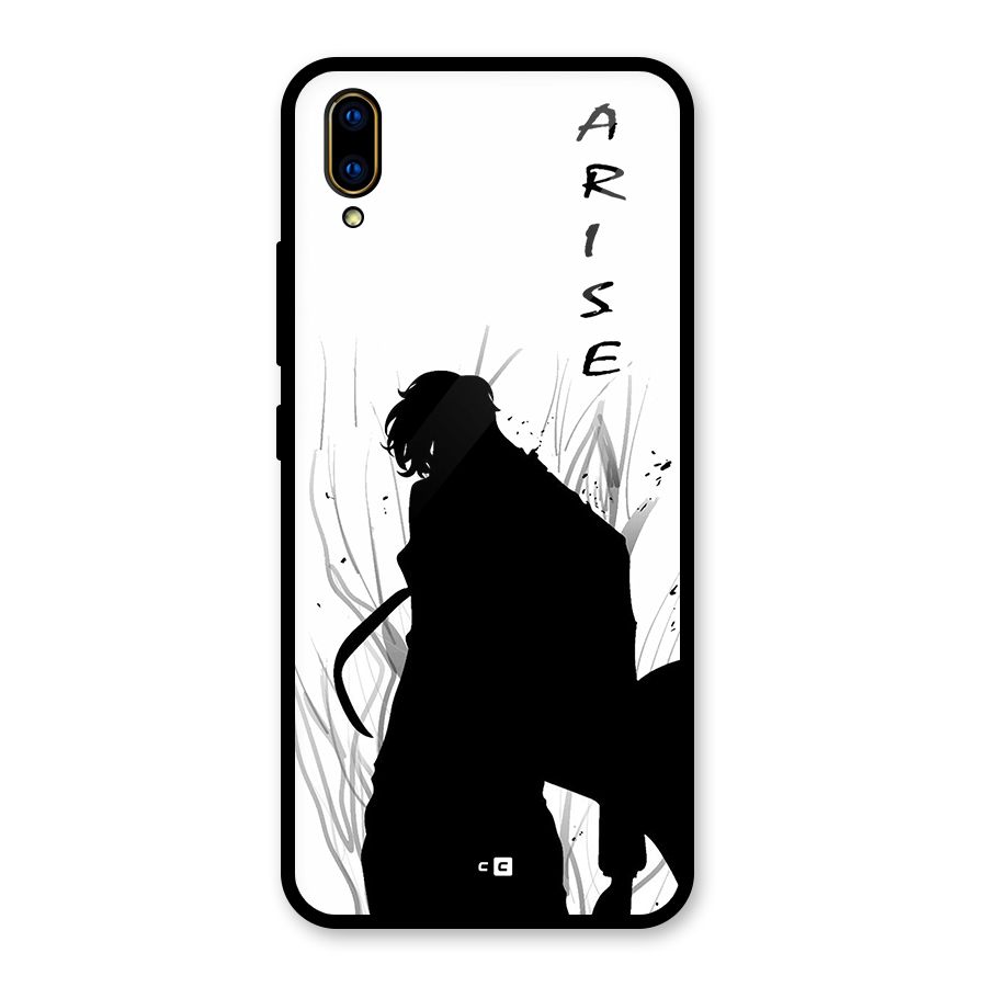 Awesome Jinwoo Arise Glass Back Case for Vivo V11 Pro