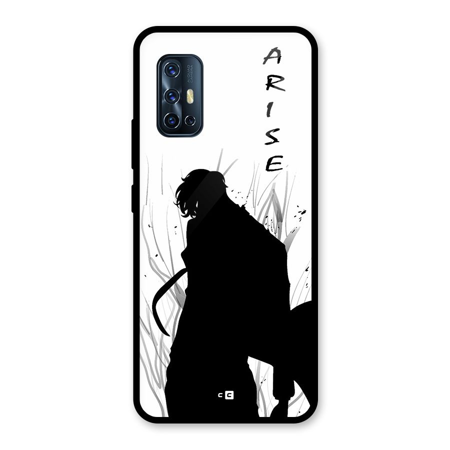 Awesome Jinwoo Arise Glass Back Case for Vivo V17