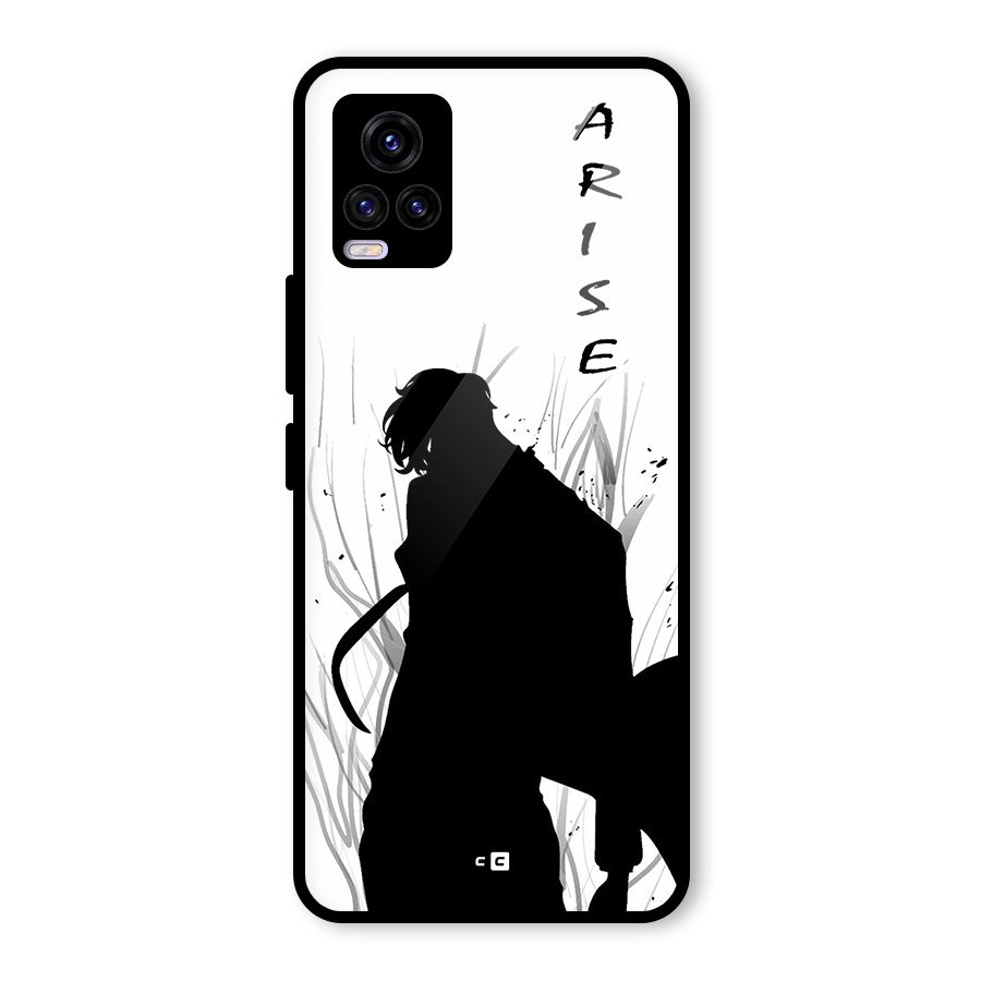 Awesome Jinwoo Arise Glass Back Case for Vivo V20 2021