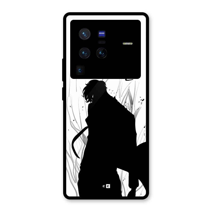 Awesome Jinwoo Arise Glass Back Case for Vivo X80 Pro