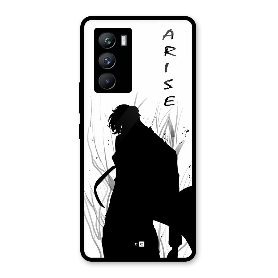 Awesome Jinwoo Arise Glass Back Case for Vivo iQOO 9 SE