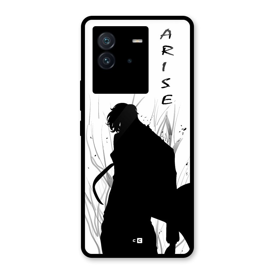 Awesome Jinwoo Arise Glass Back Case for Vivo iQOO Neo 6 5G