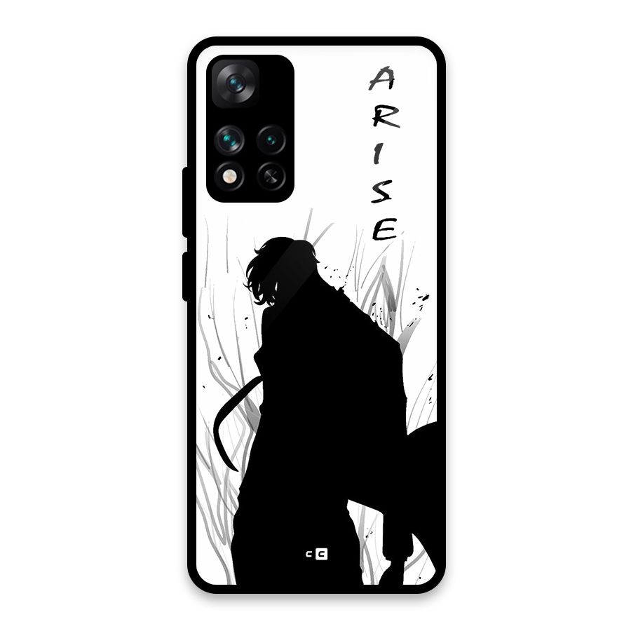 Awesome Jinwoo Arise Glass Back Case for Xiaomi 11i HyperCharge 5G