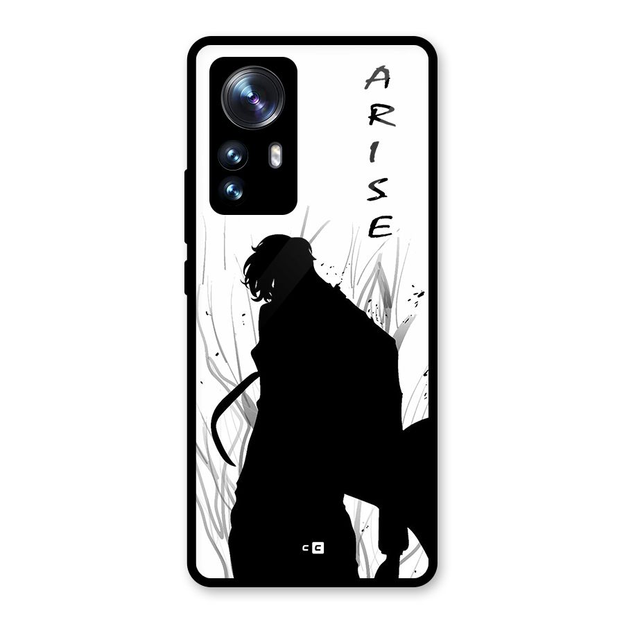 Awesome Jinwoo Arise Glass Back Case for Xiaomi 12 Pro