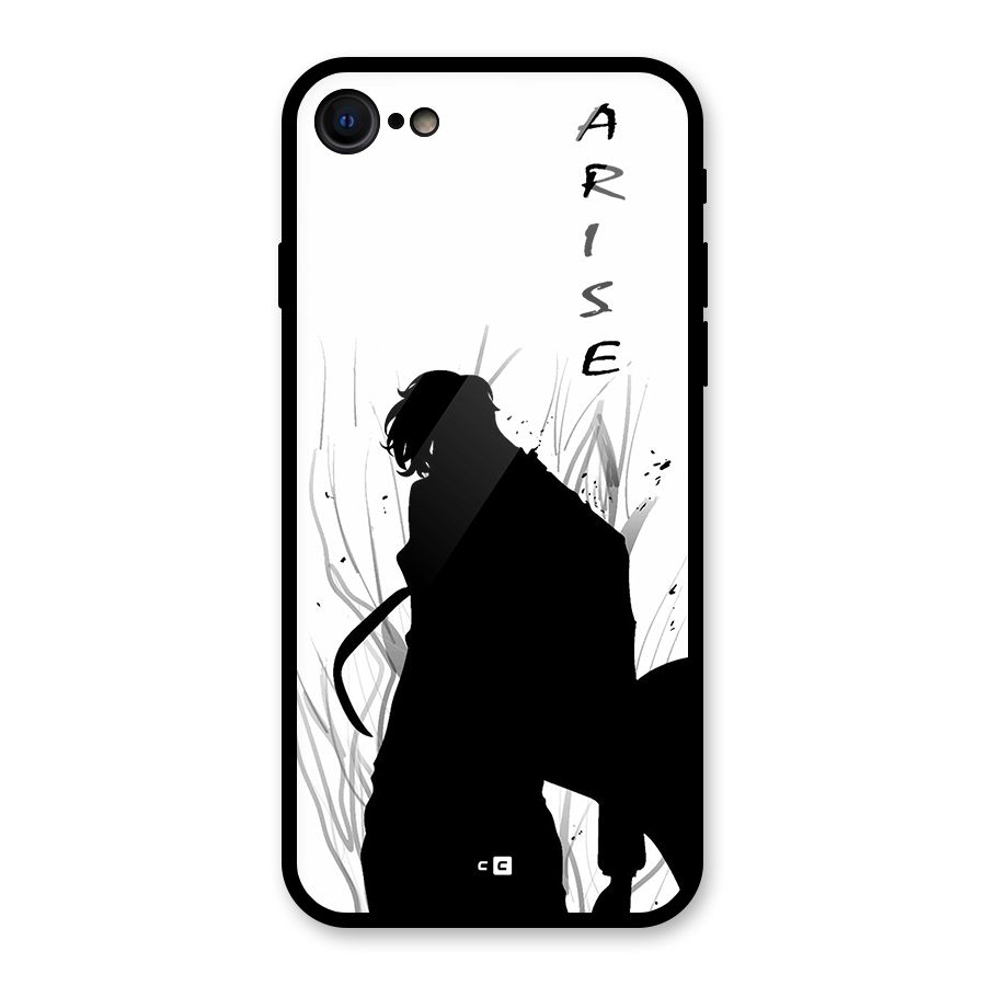 Awesome Jinwoo Arise Glass Back Case for iPhone 7