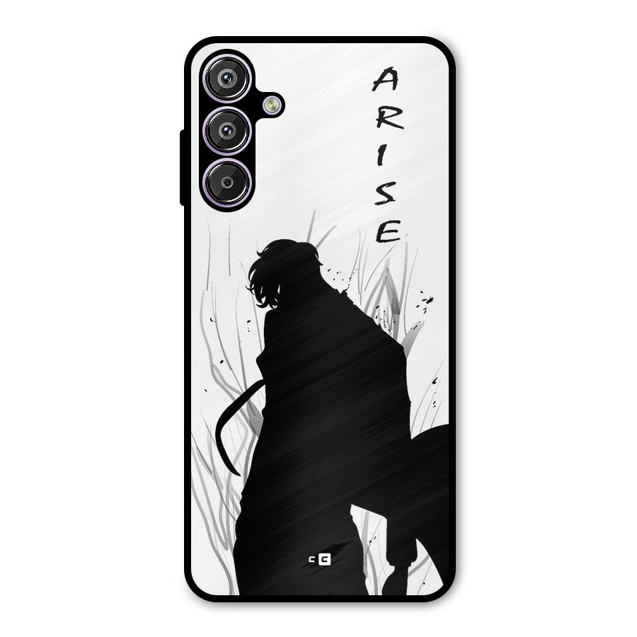 Awesome Jinwoo Arise Metal Back Case for Galaxy M15