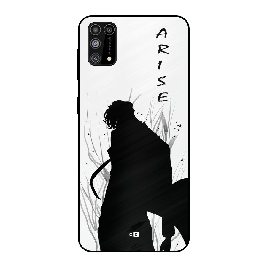 Awesome Jinwoo Arise Metal Back Case for Galaxy M31