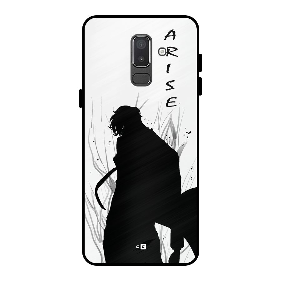 Awesome Jinwoo Arise Metal Back Case for Galaxy On8 (2018)