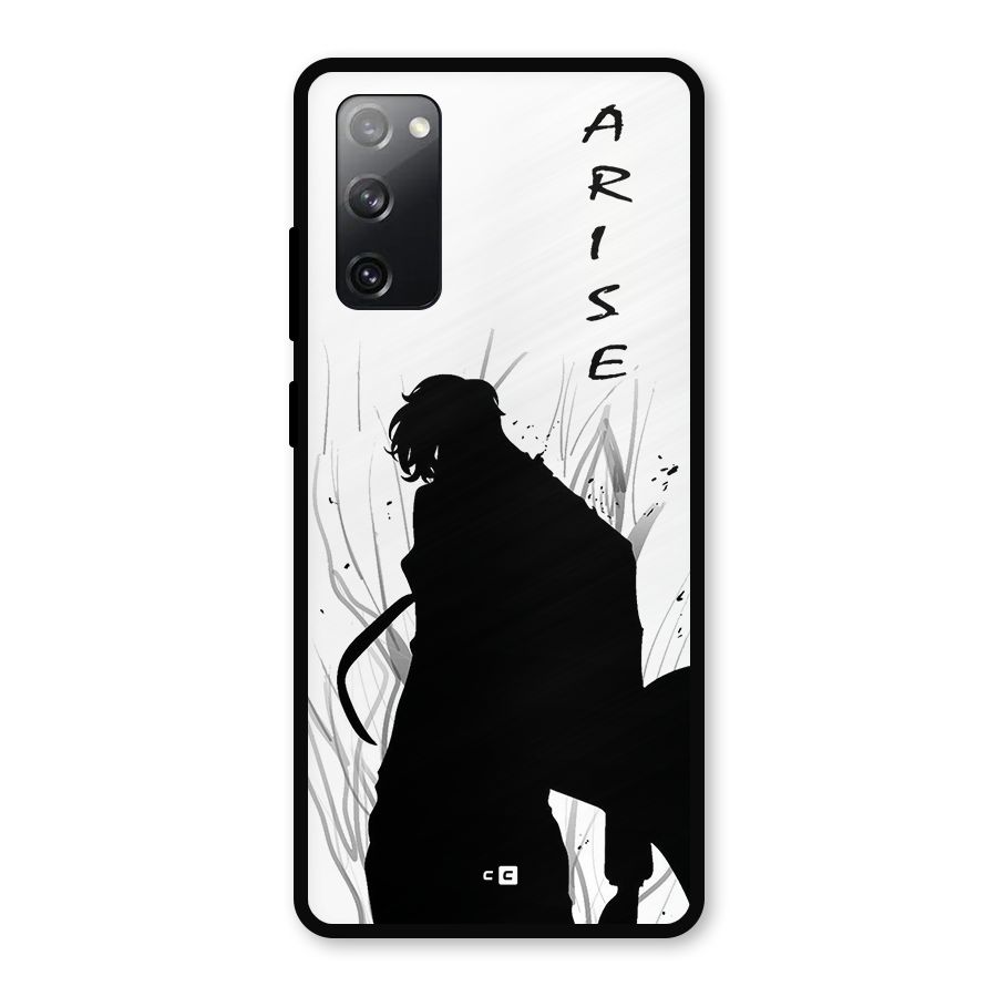 Awesome Jinwoo Arise Metal Back Case for Galaxy S20 FE 5G