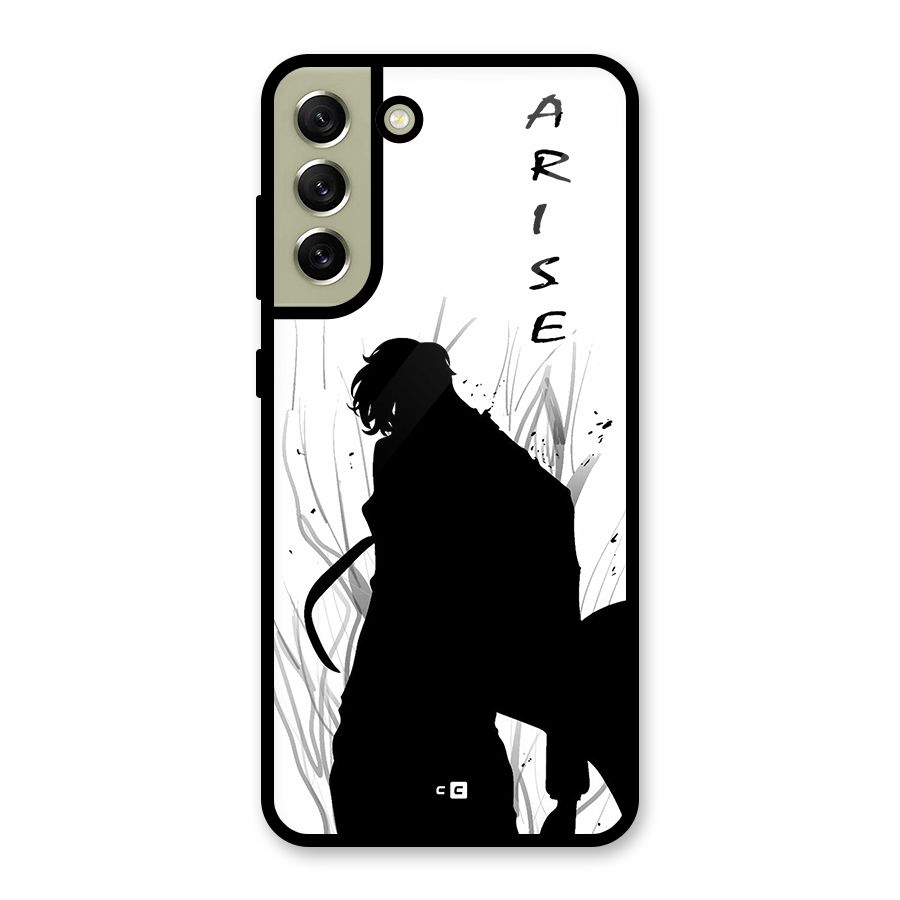 Awesome Jinwoo Arise Metal Back Case for Galaxy S21 FE 5G (2023)