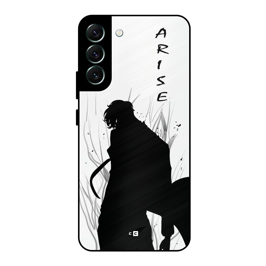 Awesome Jinwoo Arise Metal Back Case for Galaxy S22 Plus 5G