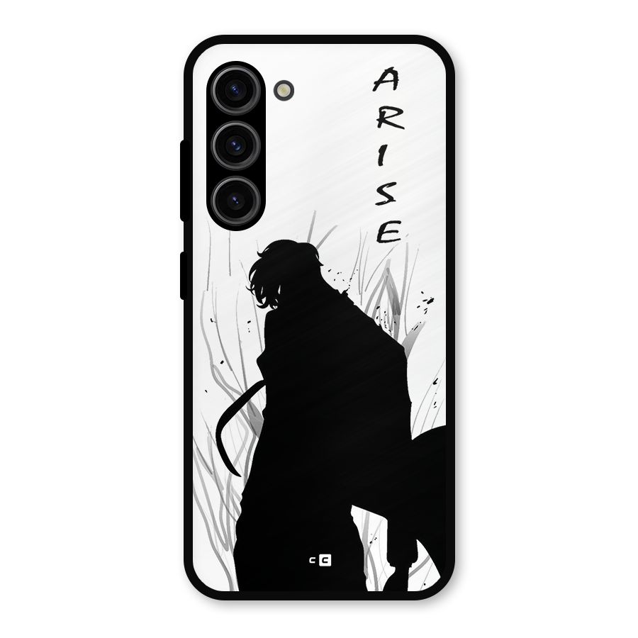 Awesome Jinwoo Arise Metal Back Case for Galaxy S23