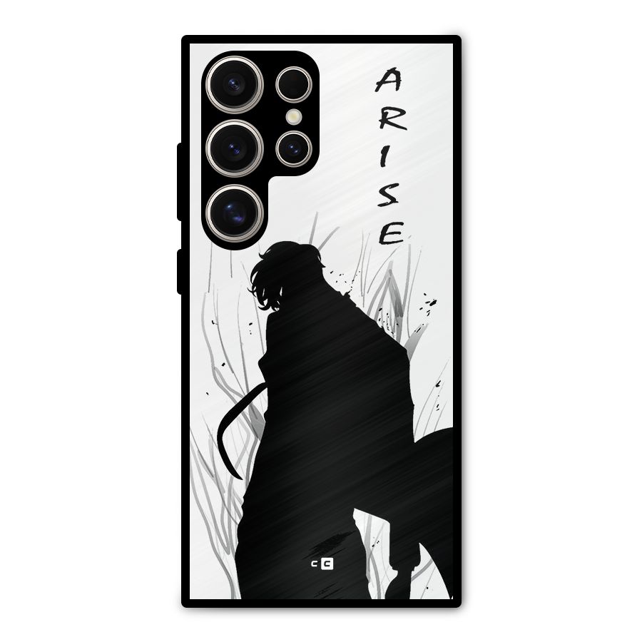 Awesome Jinwoo Arise Metal Back Case for Galaxy S24 Ultra