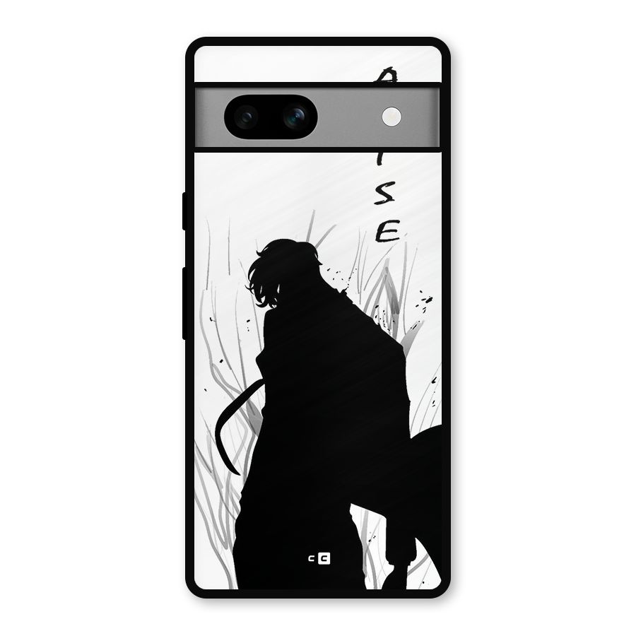 Awesome Jinwoo Arise Metal Back Case for Google Pixel 7a