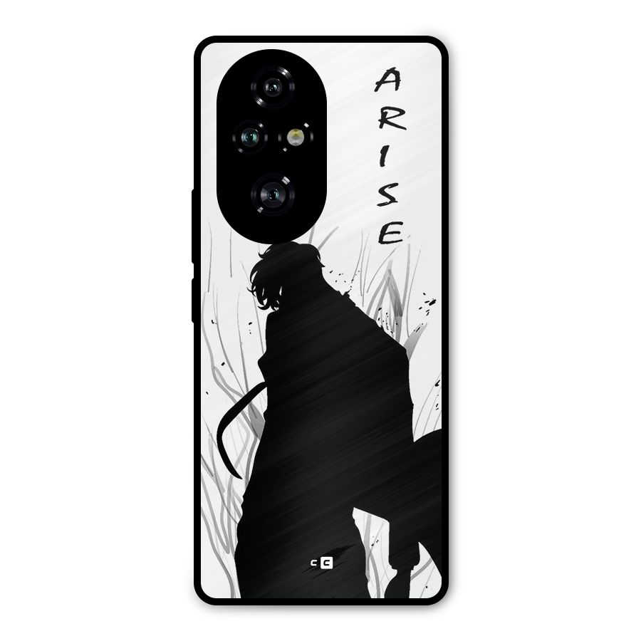 Awesome Jinwoo Arise Metal Back Case for Honor 200 Pro
