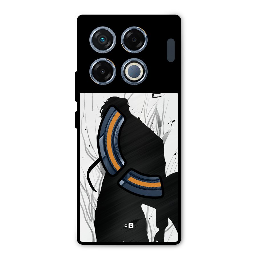 Awesome Jinwoo Arise Metal Back Case for Infinix GT 20 Pro