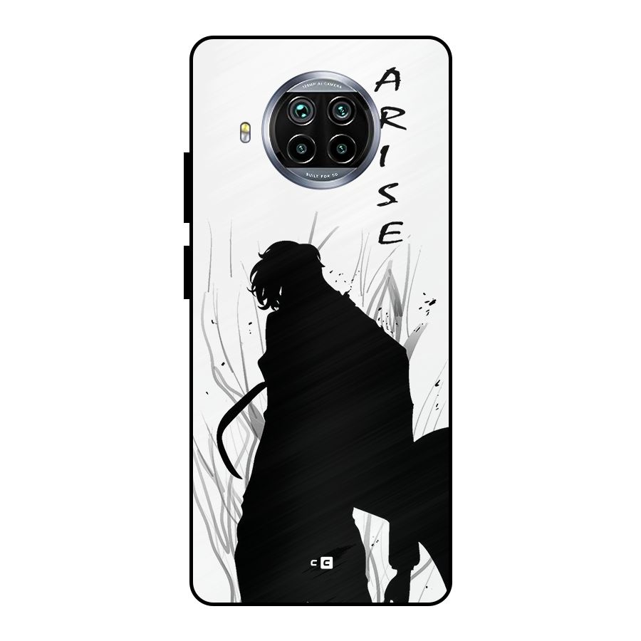 Awesome Jinwoo Arise Metal Back Case for Mi 10i