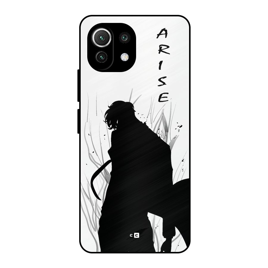 Awesome Jinwoo Arise Metal Back Case for Mi 11 Lite NE 5G