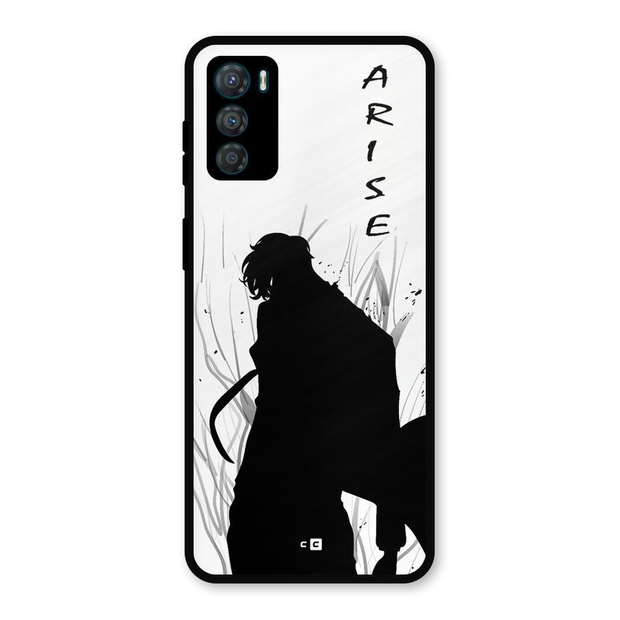 Awesome Jinwoo Arise Metal Back Case for Moto G42