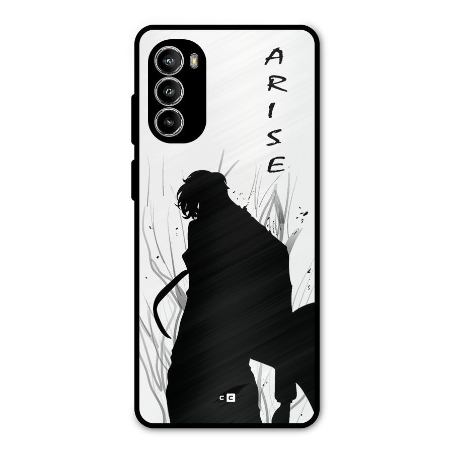 Awesome Jinwoo Arise Metal Back Case for Moto G52