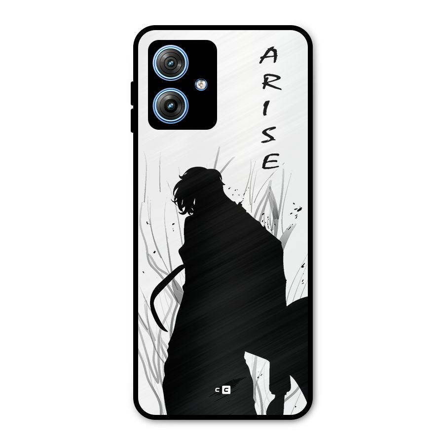 Awesome Jinwoo Arise Metal Back Case for Moto G54