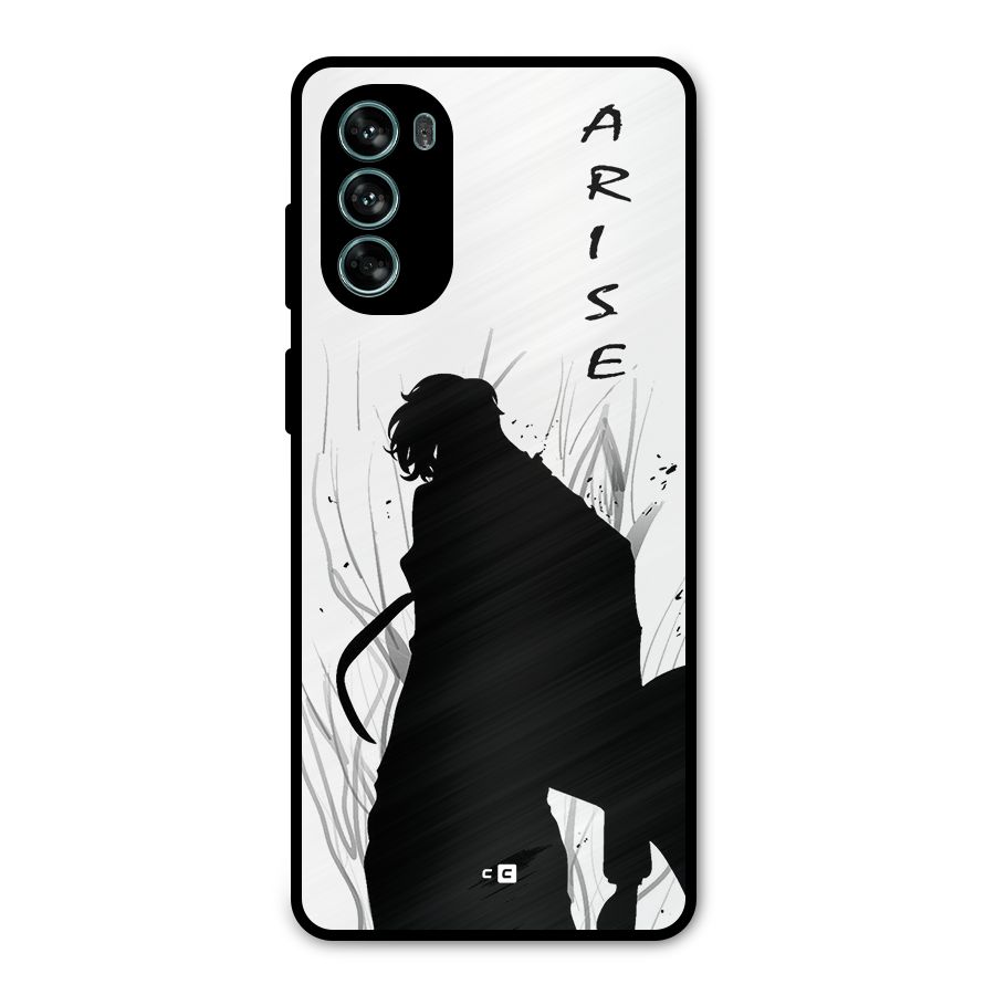 Awesome Jinwoo Arise Metal Back Case for Moto G62