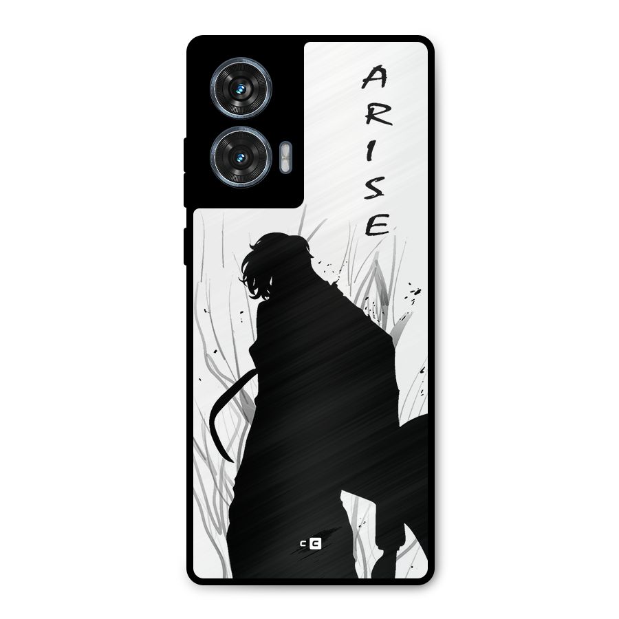 Awesome Jinwoo Arise Metal Back Case for Motorola Edge 50 Fusion