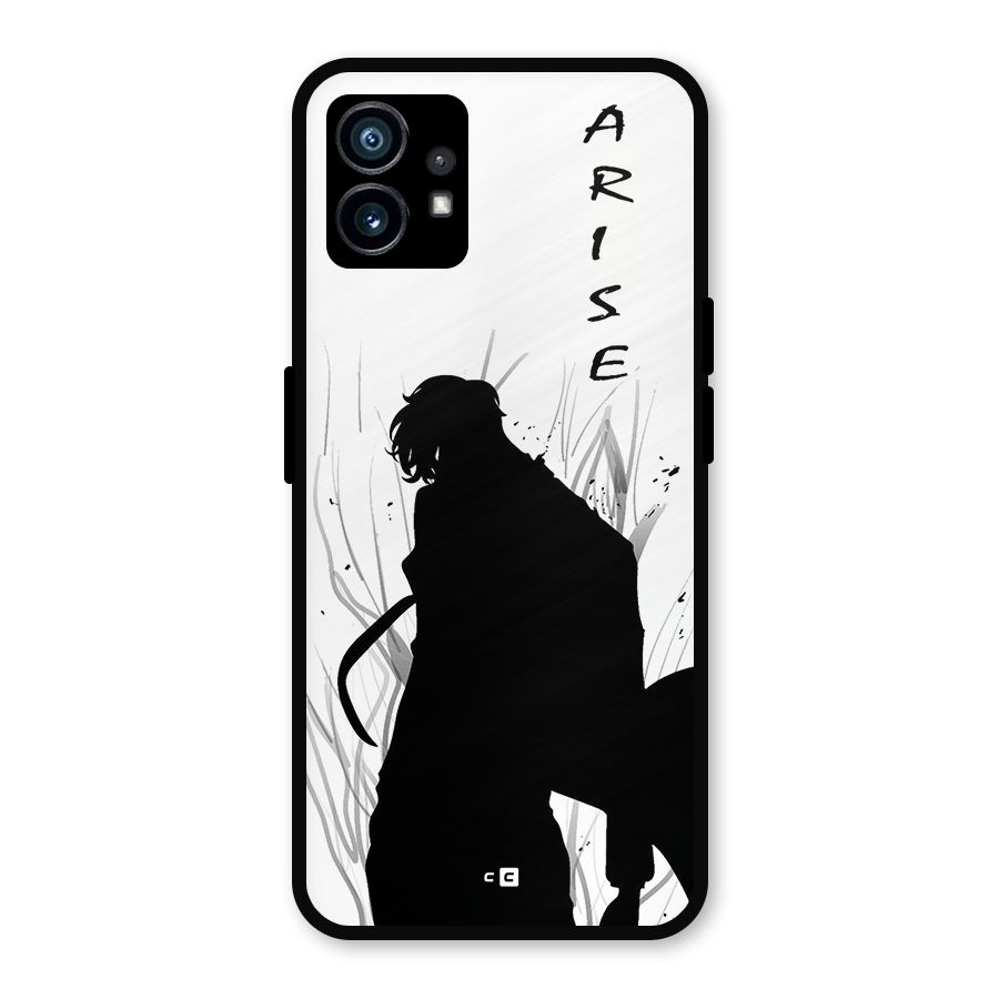 Awesome Jinwoo Arise Metal Back Case for Nothing Phone 1