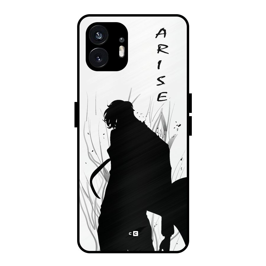 Awesome Jinwoo Arise Metal Back Case for Nothing Phone 2
