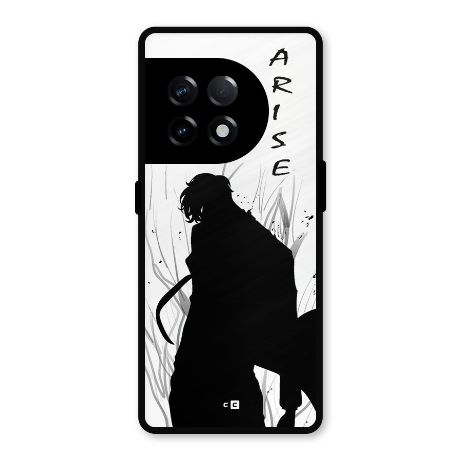 Awesome Jinwoo Arise Metal Back Case for OnePlus 11R
