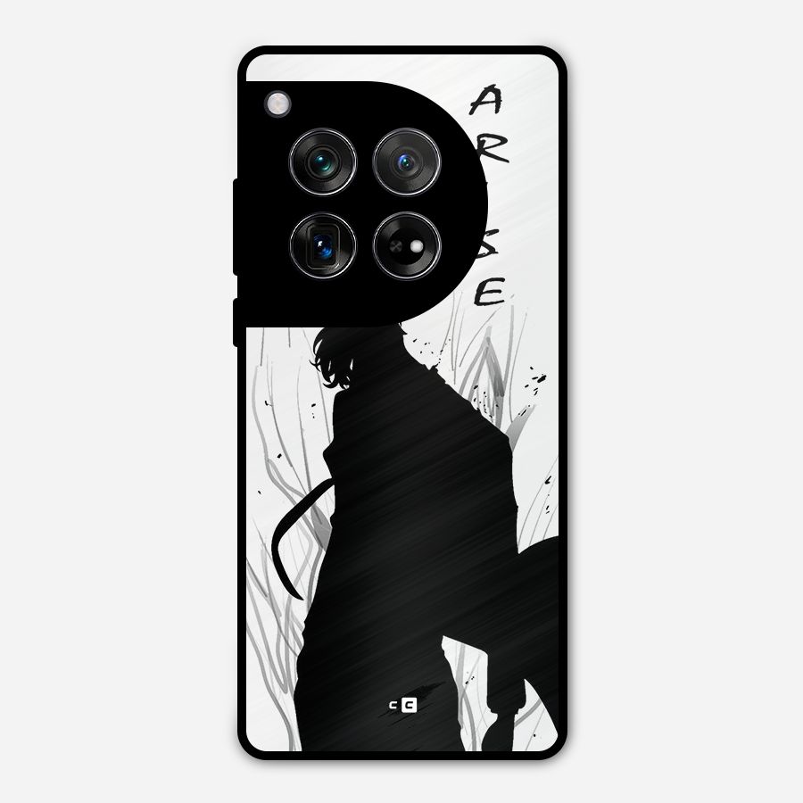 Awesome Jinwoo Arise Metal Back Case for OnePlus 12