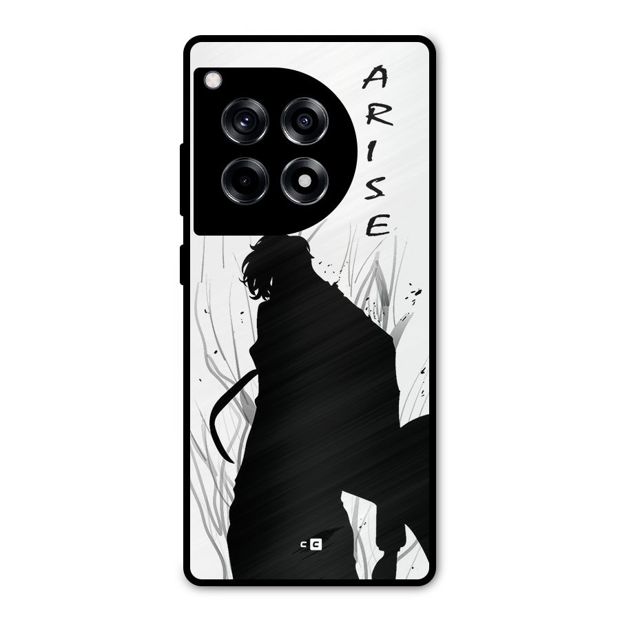 Awesome Jinwoo Arise Metal Back Case for OnePlus 12R
