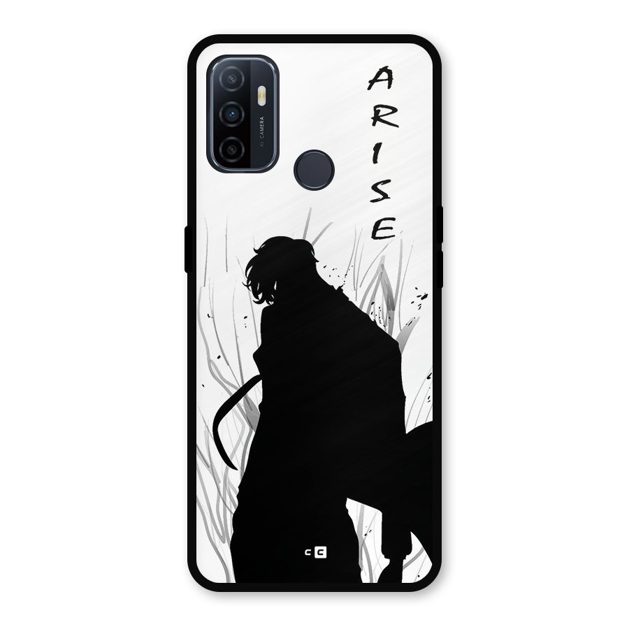 Awesome Jinwoo Arise Metal Back Case for Oppo A53