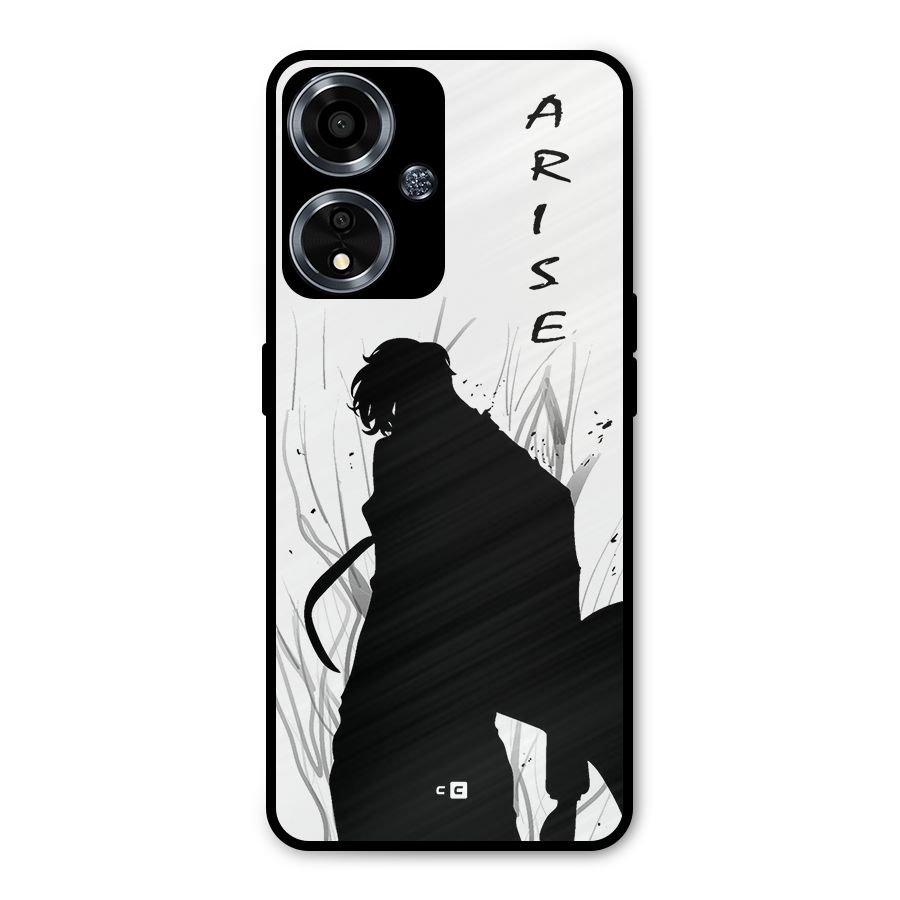 Awesome Jinwoo Arise Metal Back Case for Oppo A59