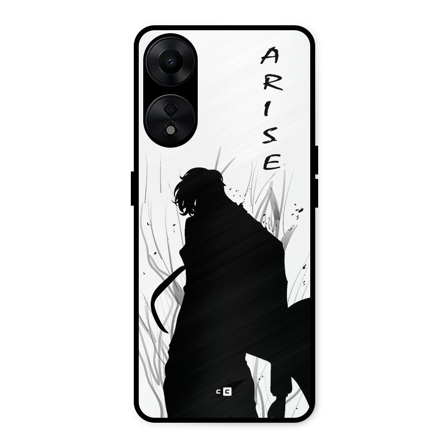 Awesome Jinwoo Arise Metal Back Case for Oppo A78 5G
