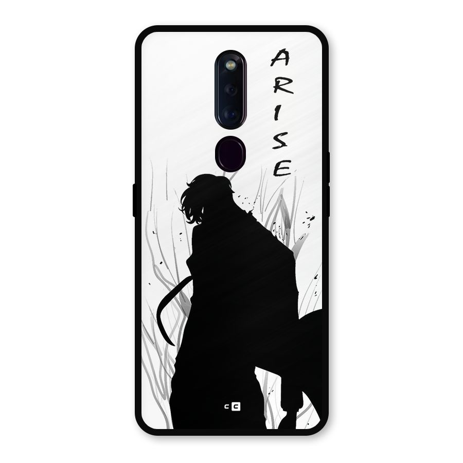 Awesome Jinwoo Arise Metal Back Case for Oppo F11 Pro