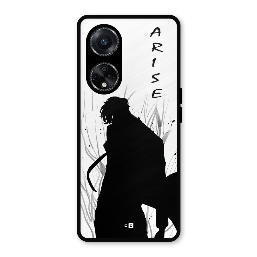Awesome Jinwoo Arise Metal Back Case for Oppo F23