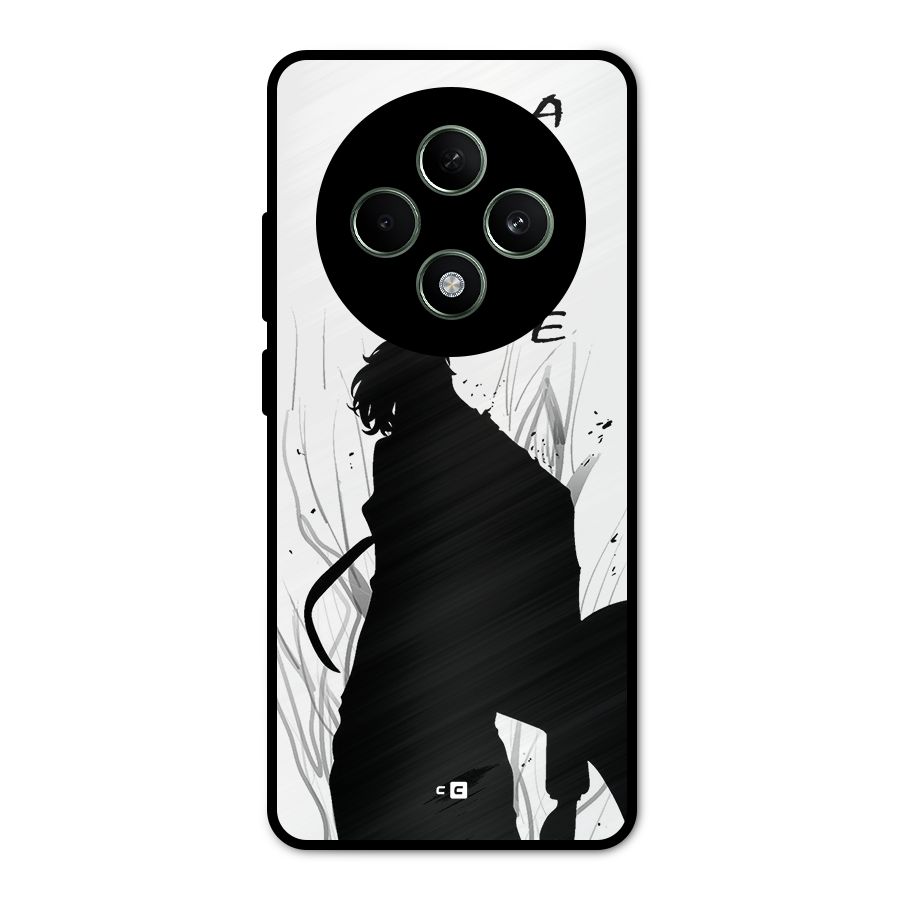 Awesome Jinwoo Arise Metal Back Case for Oppo F27
