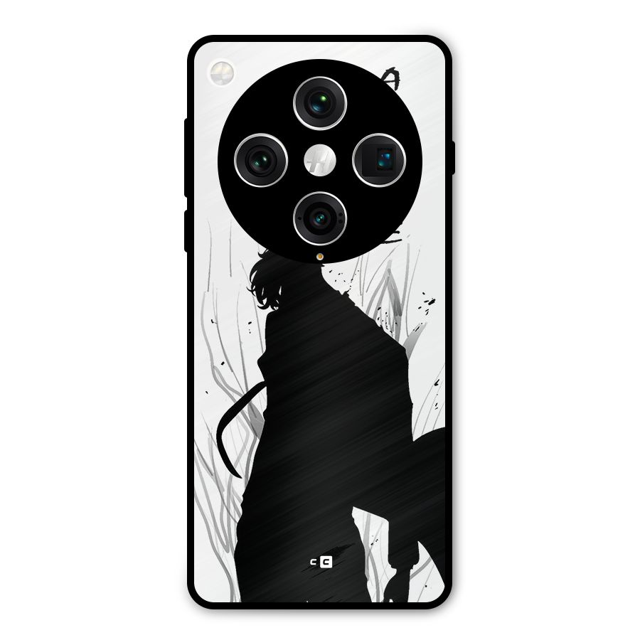 Awesome Jinwoo Arise Metal Back Case for Oppo Find X8 Pro