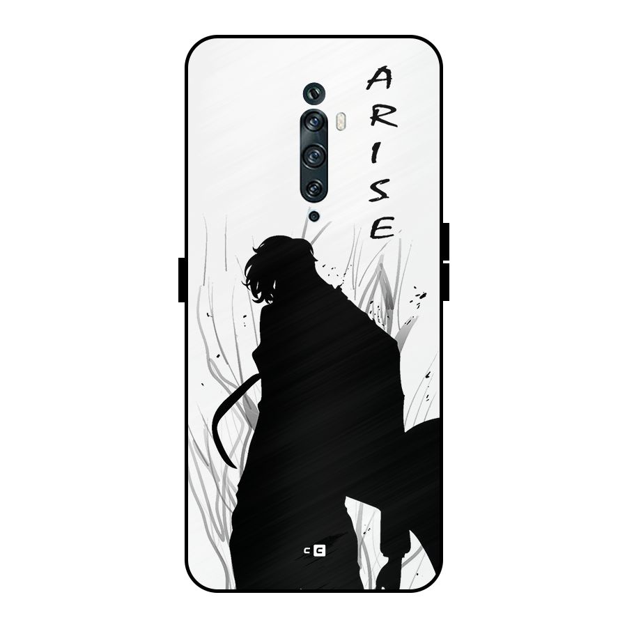 Awesome Jinwoo Arise Metal Back Case for Oppo Reno2 F