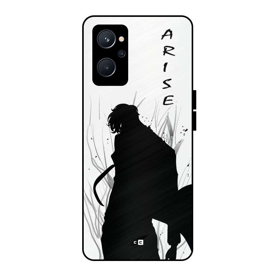 Awesome Jinwoo Arise Metal Back Case for Realme 9i 5G