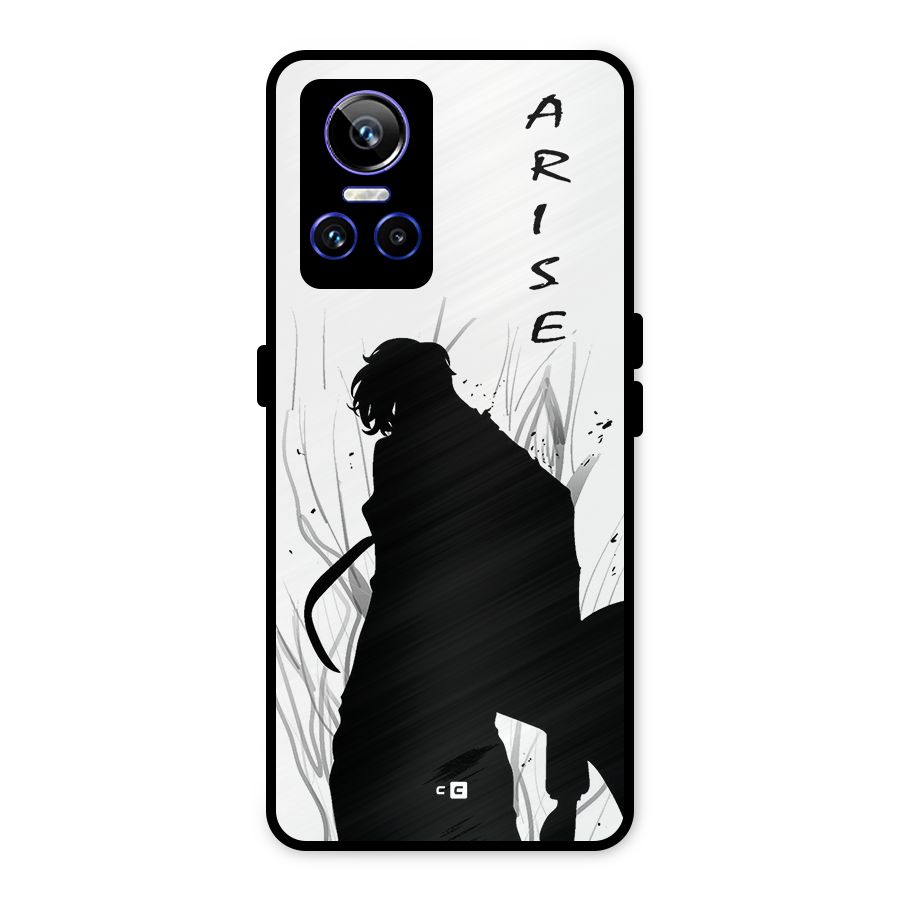 Awesome Jinwoo Arise Metal Back Case for Realme GT Neo 3