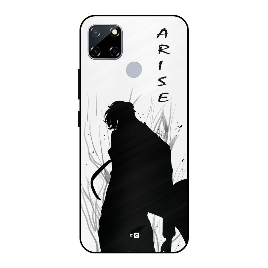Awesome Jinwoo Arise Metal Back Case for Realme Narzo 20