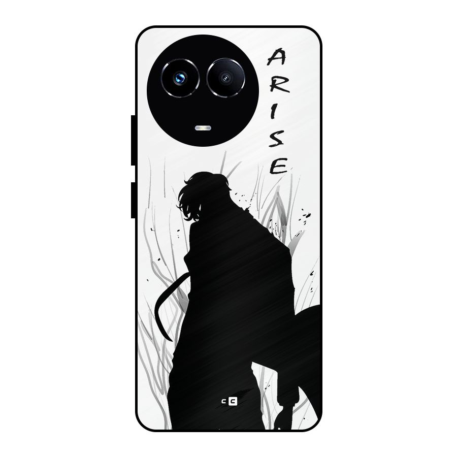 Awesome Jinwoo Arise Metal Back Case for Realme Narzo 60X