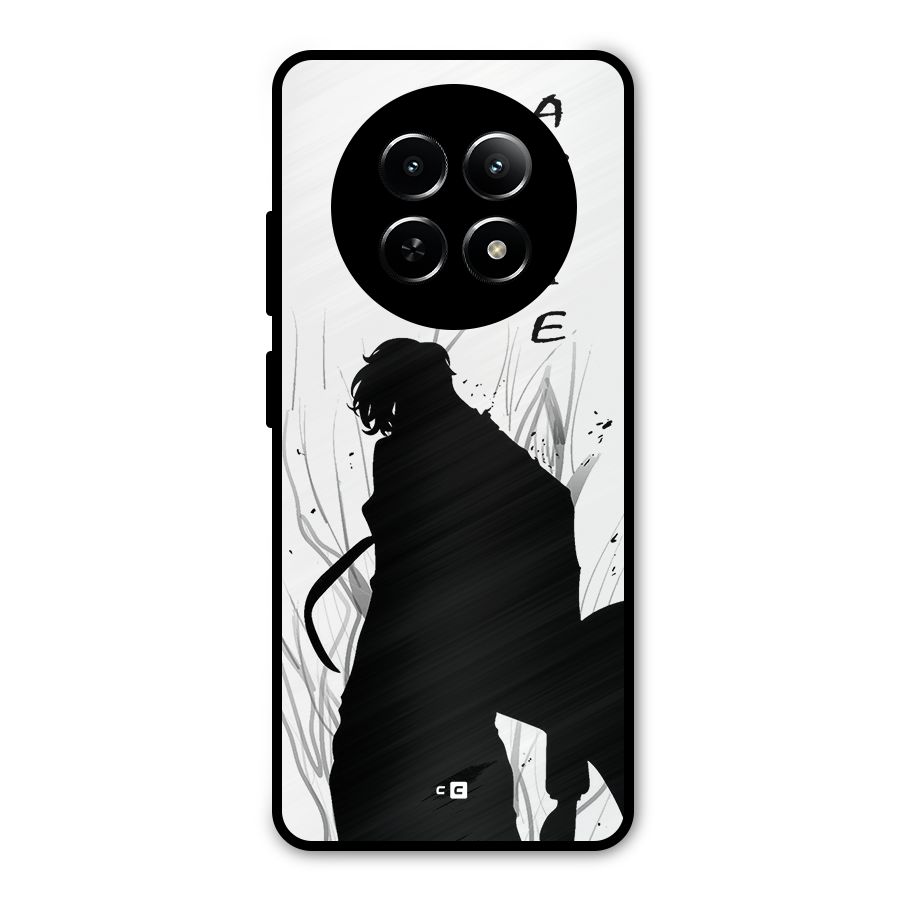 Awesome Jinwoo Arise Metal Back Case for Realme Narzo 70x 5G