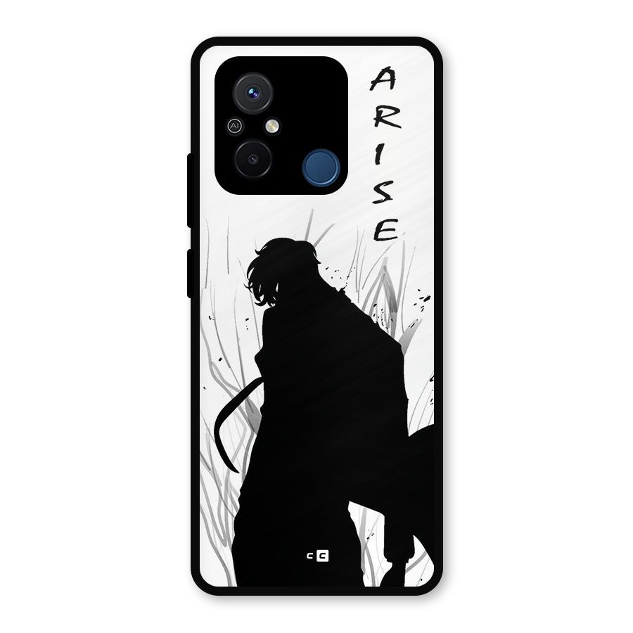 Awesome Jinwoo Arise Metal Back Case for Redmi 12C