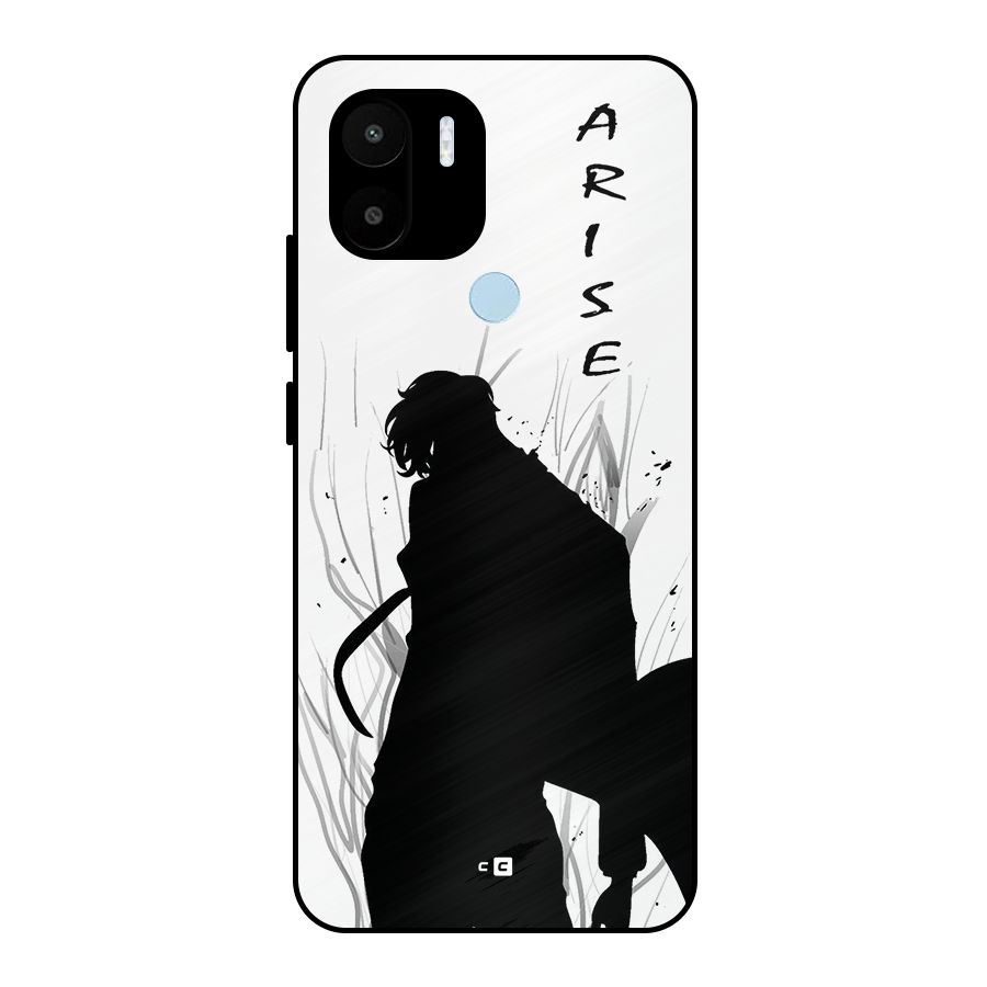 Awesome Jinwoo Arise Metal Back Case for Redmi A2 Plus
