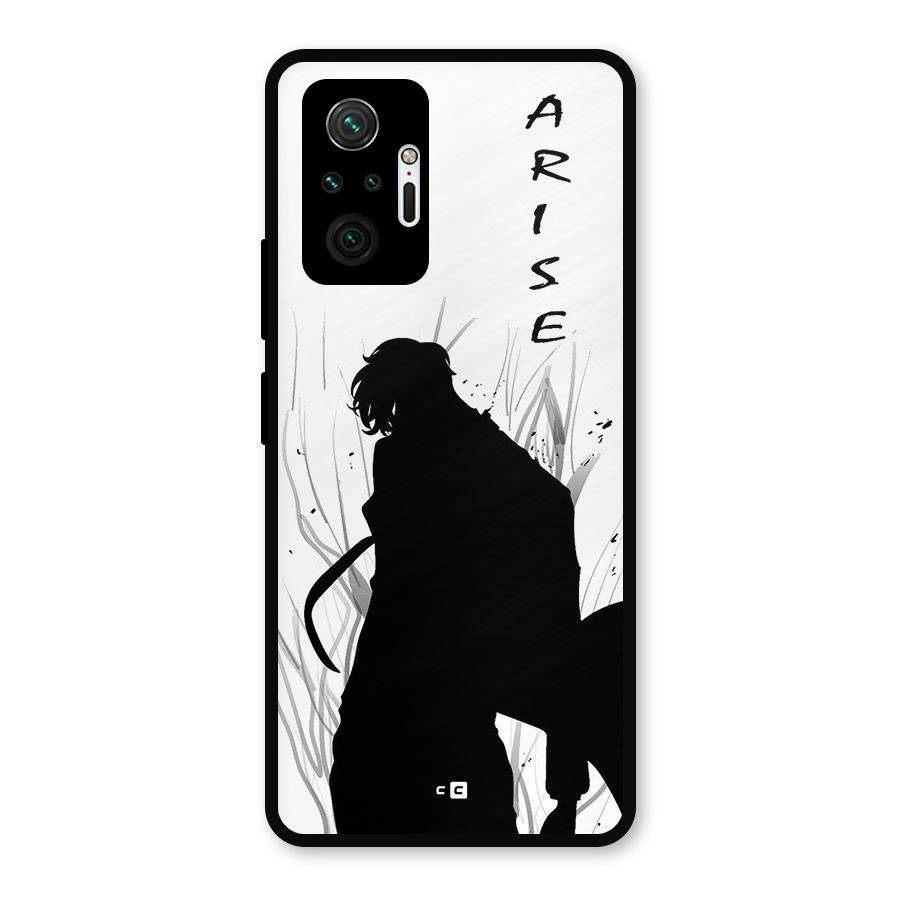 Awesome Jinwoo Arise Metal Back Case for Redmi Note 10 Pro Max