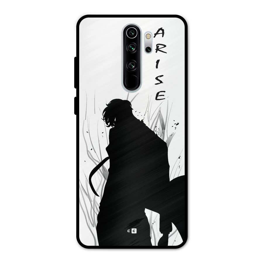 Awesome Jinwoo Arise Metal Back Case for Redmi Note 8 Pro