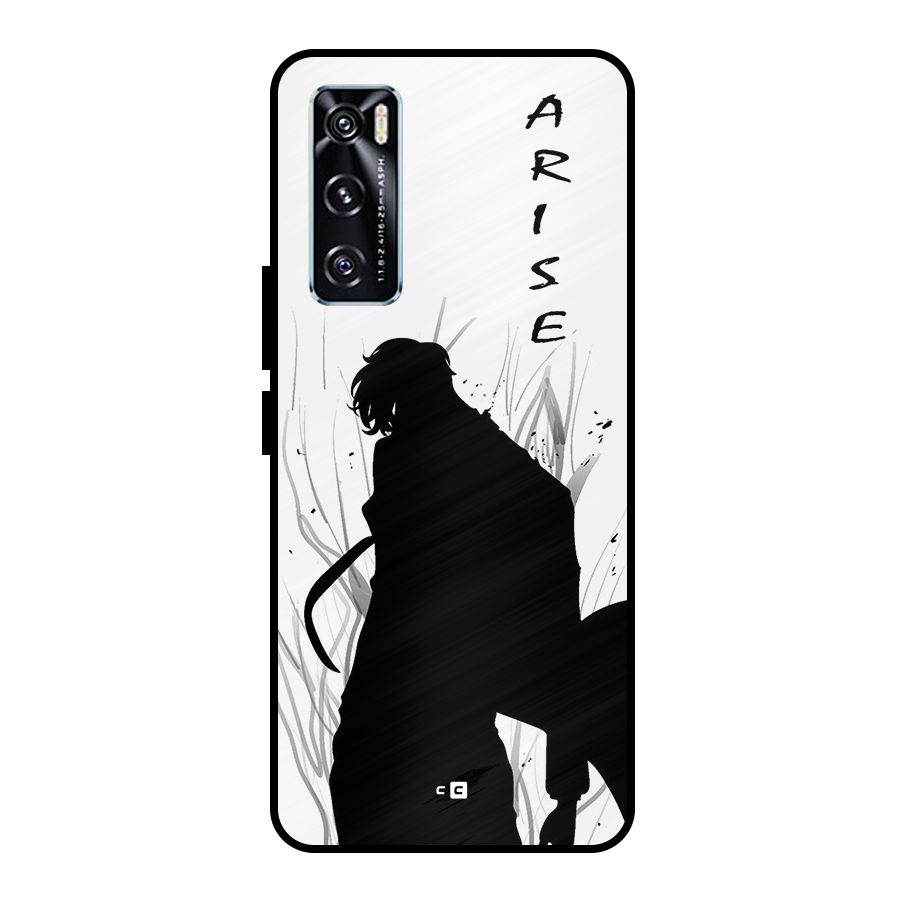 Awesome Jinwoo Arise Metal Back Case for Vivo V20 SE